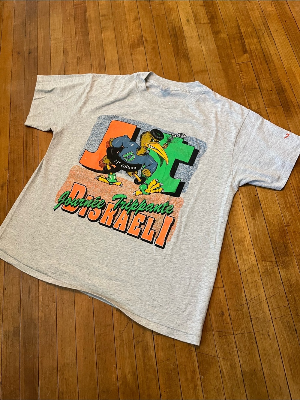 Vintage 90s Journee Trippante Disraeli Quebec Canada Festival T-Shirt
